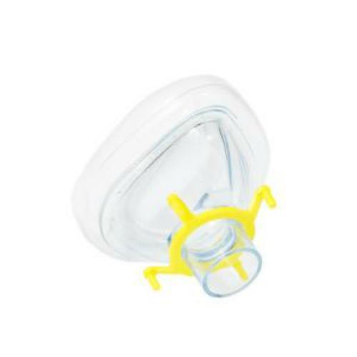 LINE2design First Aid Pediatric Air Cushion BVM Manual Resuscitator Mask - Yellow - LINE2EMS - Manual Resuscitators
