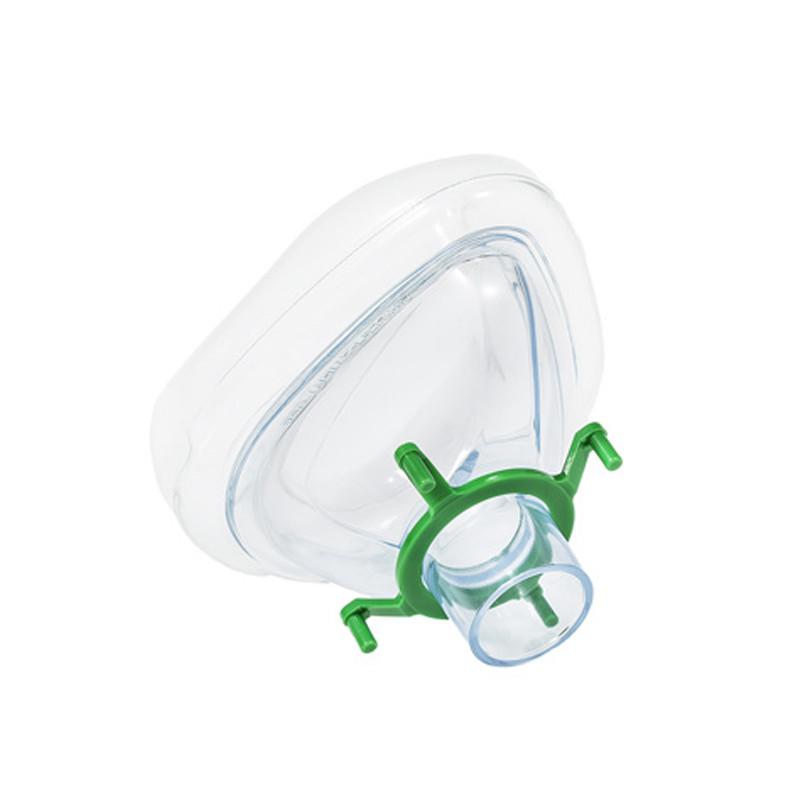 LINE2design First Aid Child Air Cushion BVM Manual Resuscitator Mask - Green - LINE2EMS - Manual Resuscitators