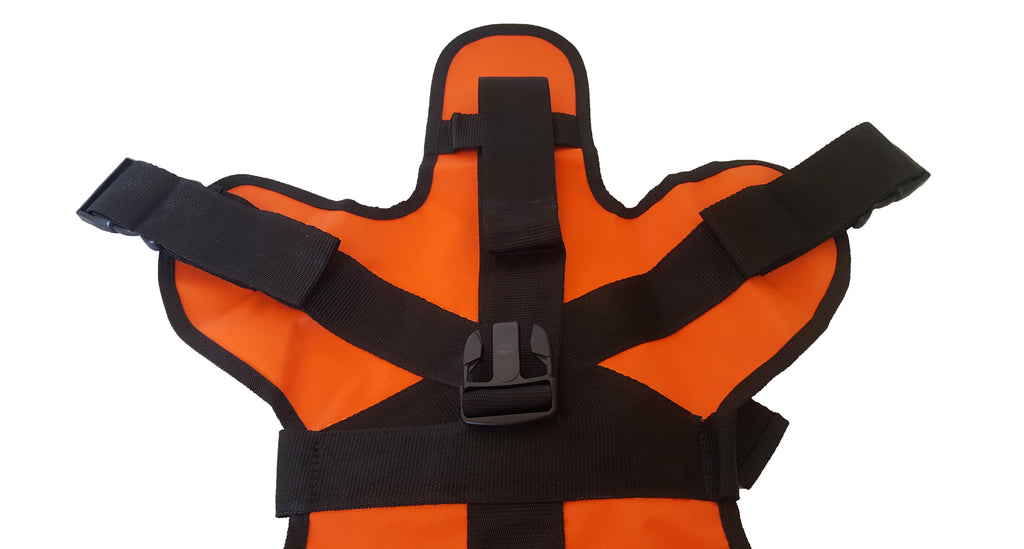 LINE2design Fluid Restraint Pediatric Seat EMS EMT Adjustable Emergency Immobilization Unit - Orange - LINE2EMS - Extrication