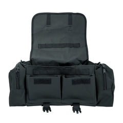 LINE2design First Aid Responder Emergency Star of Life Logo Medical EMS Bag with Zippered Pockets & Shoulder Straps