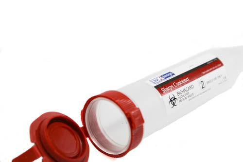 Portable Sharps Needles Container LINE2design